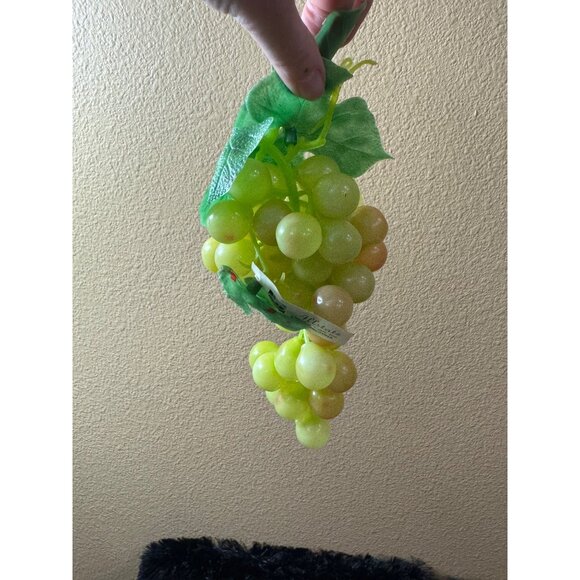 Artificial Decorative Grape Clusters Set Of 3 - Allstate Flora  Craft Grapes - Picture 2 of 7